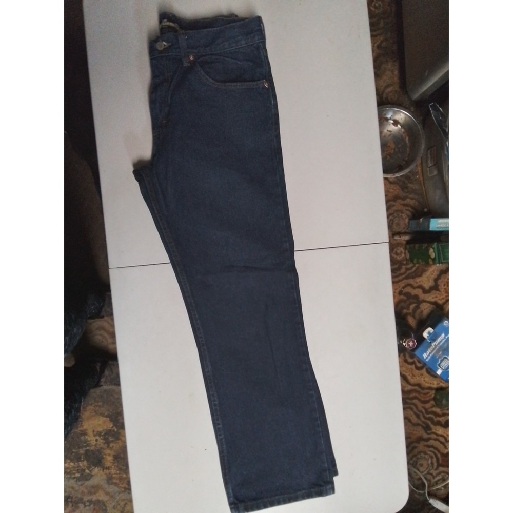 Lee‎ Regular Fit Bootcut Jeans Mens 33x30 Dark Wash Indigo Cotton Denim JIM-M362
